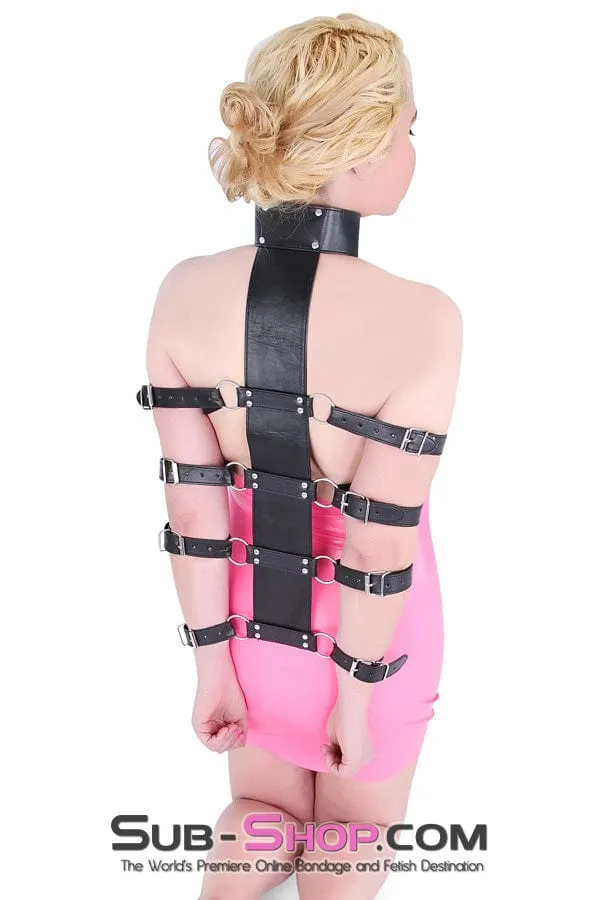 0514HS      Behind the Back Armbinder Trainer with Collar Set