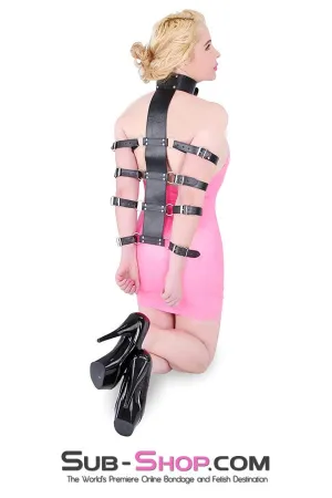 0514HS      Behind the Back Armbinder Trainer with Collar Set