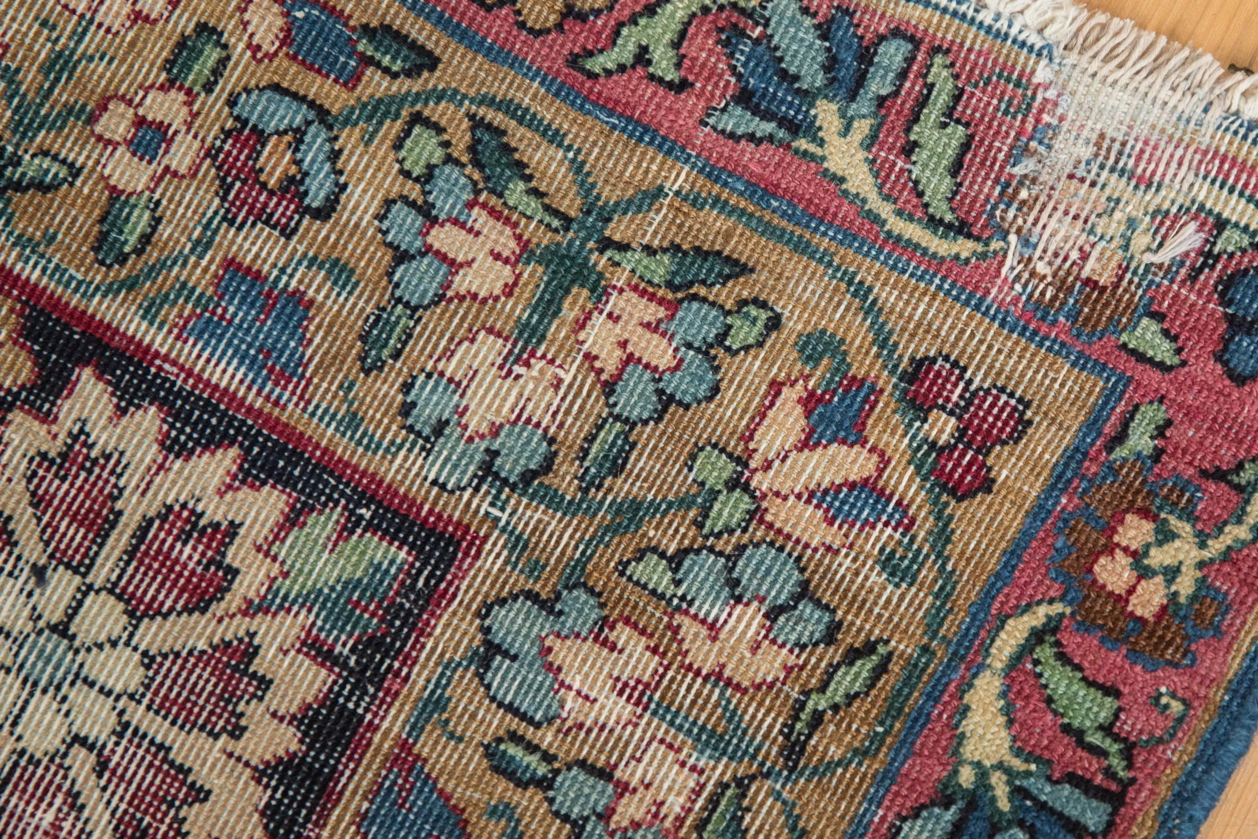 10.5x14 Antique Kerman Carpet