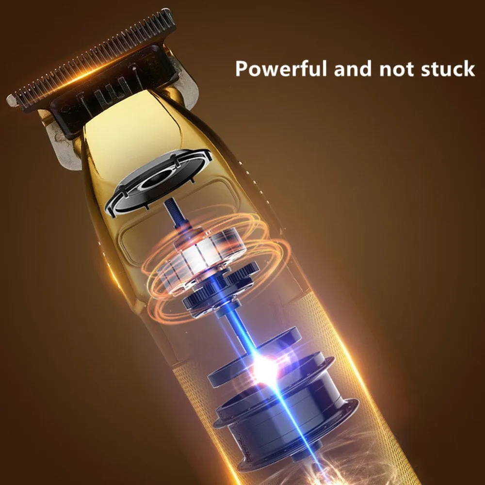 ($199.99 Value) Hair Clippers for Men, PRO Gold FX Skeleton Trimmer FX Cordle...