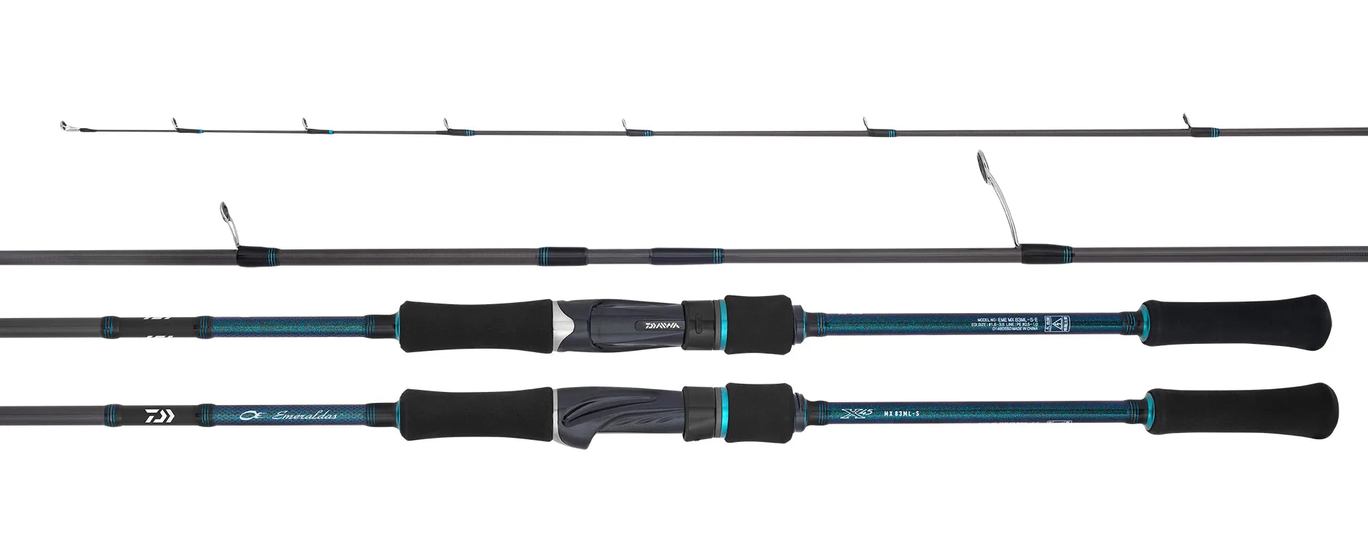 20 Emeraldas MX Spin Rods