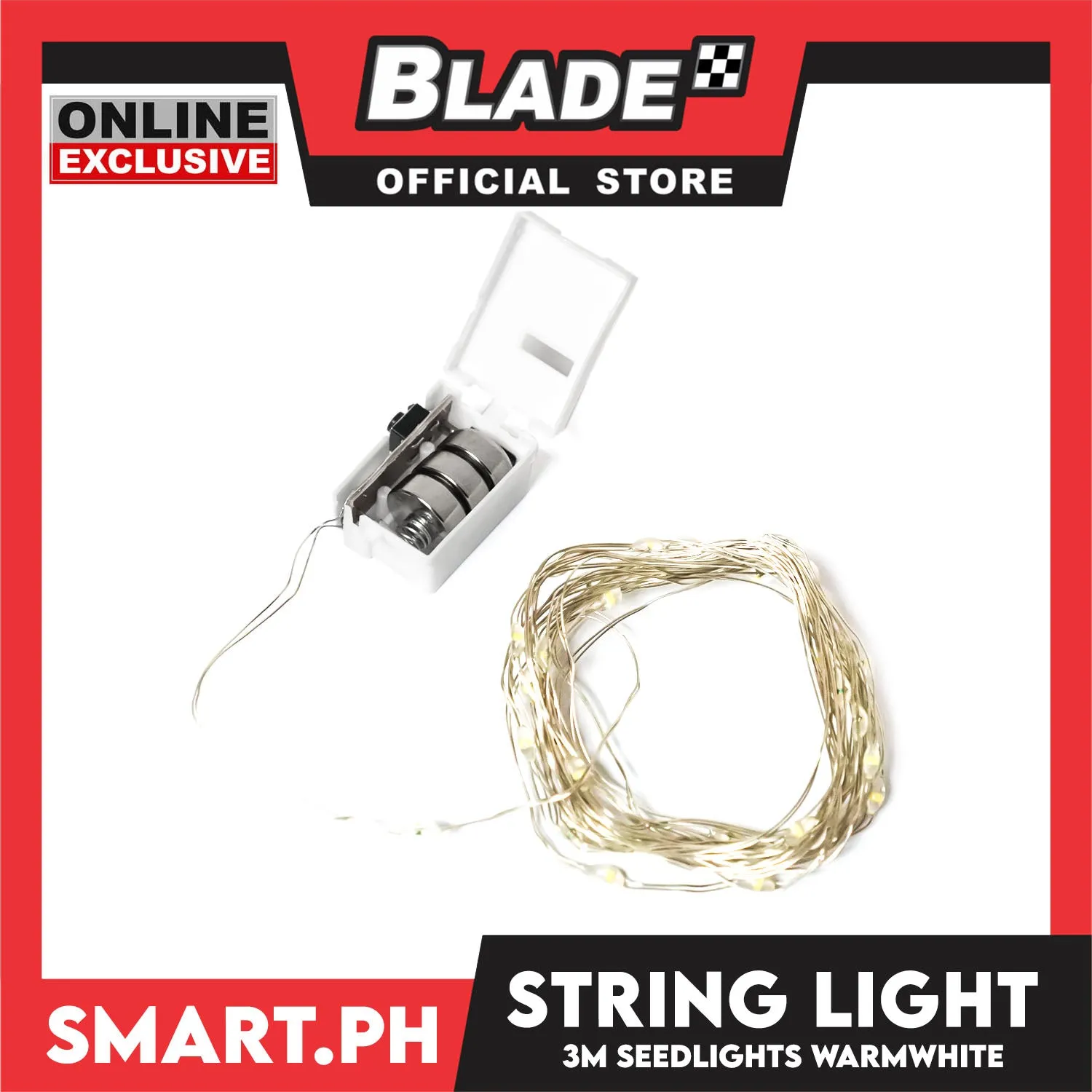 3M String Light 280mm (Warmwhite) Perfect for All Your Holiday Decorating Needs