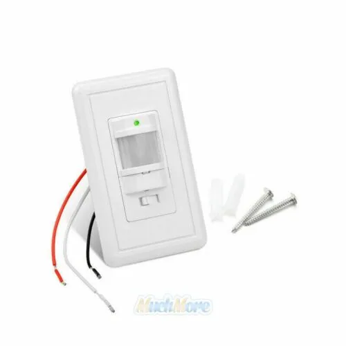 5 Pack Automatic PIR Occupancy Motion Sensor Light Switch Auto On/Off Infrared