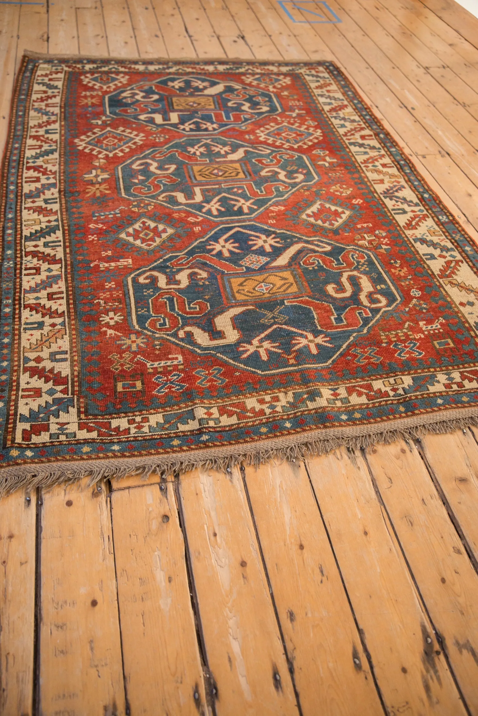 5x7.5 Antique Kazak Rug