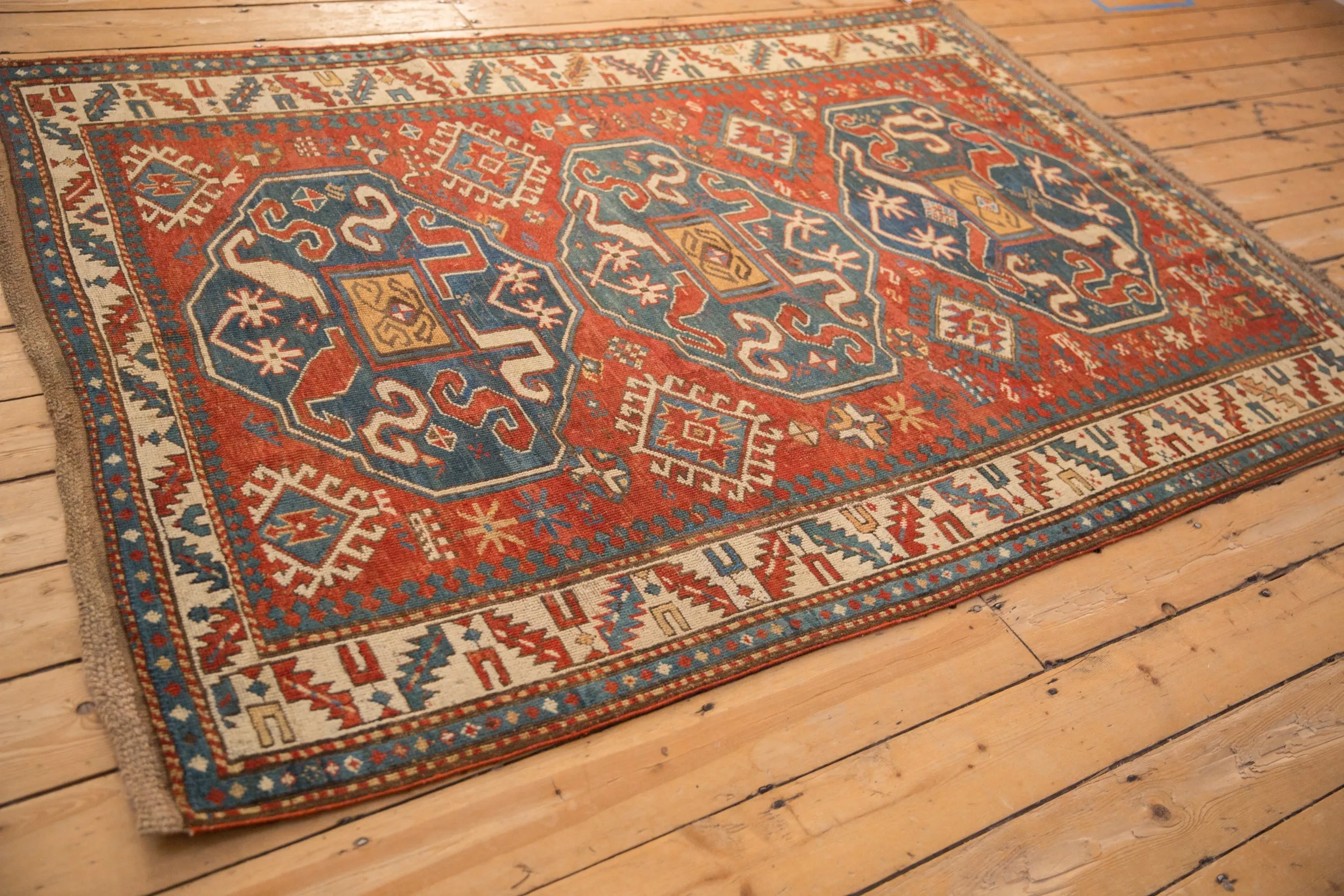 5x7.5 Antique Kazak Rug