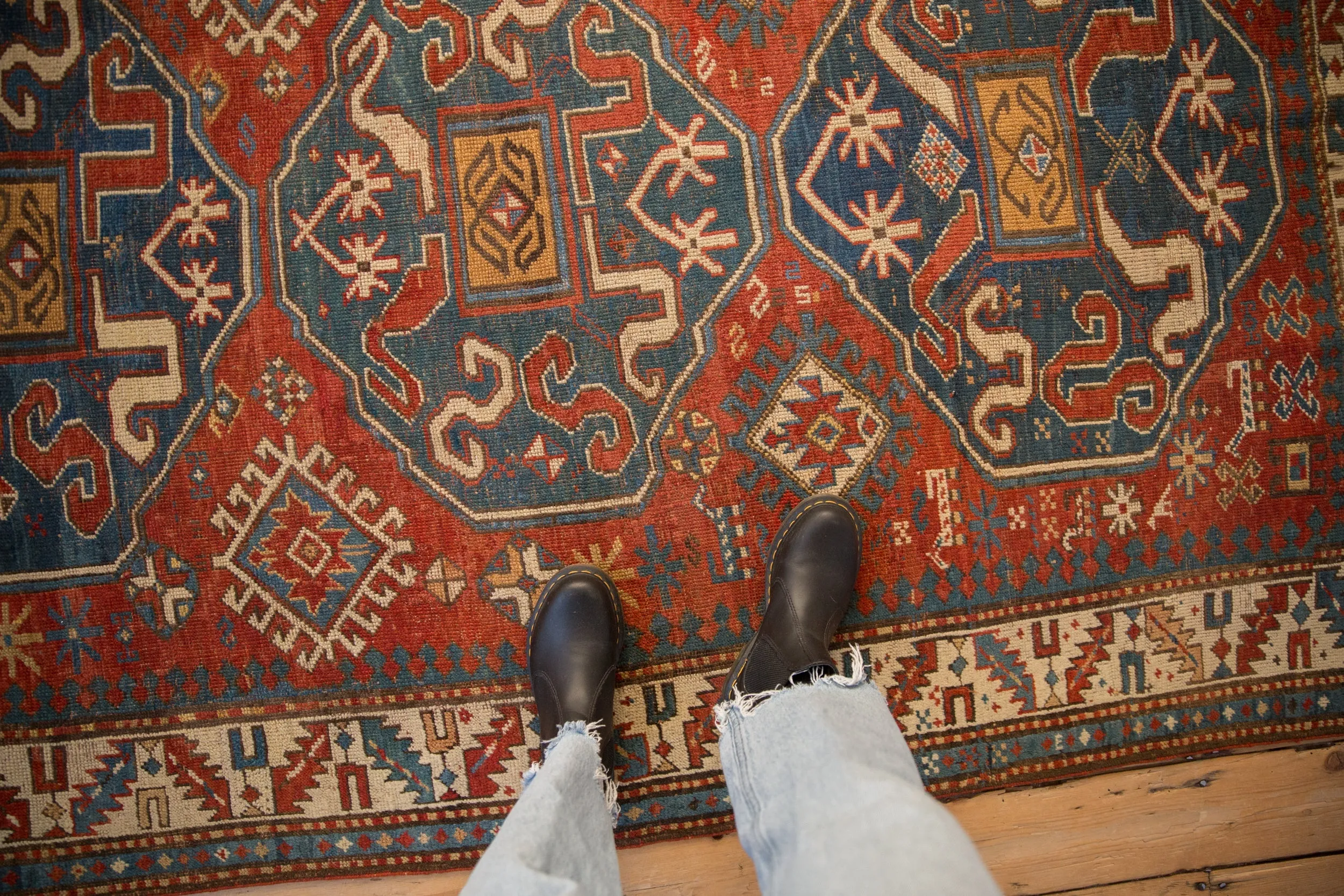 5x7.5 Antique Kazak Rug