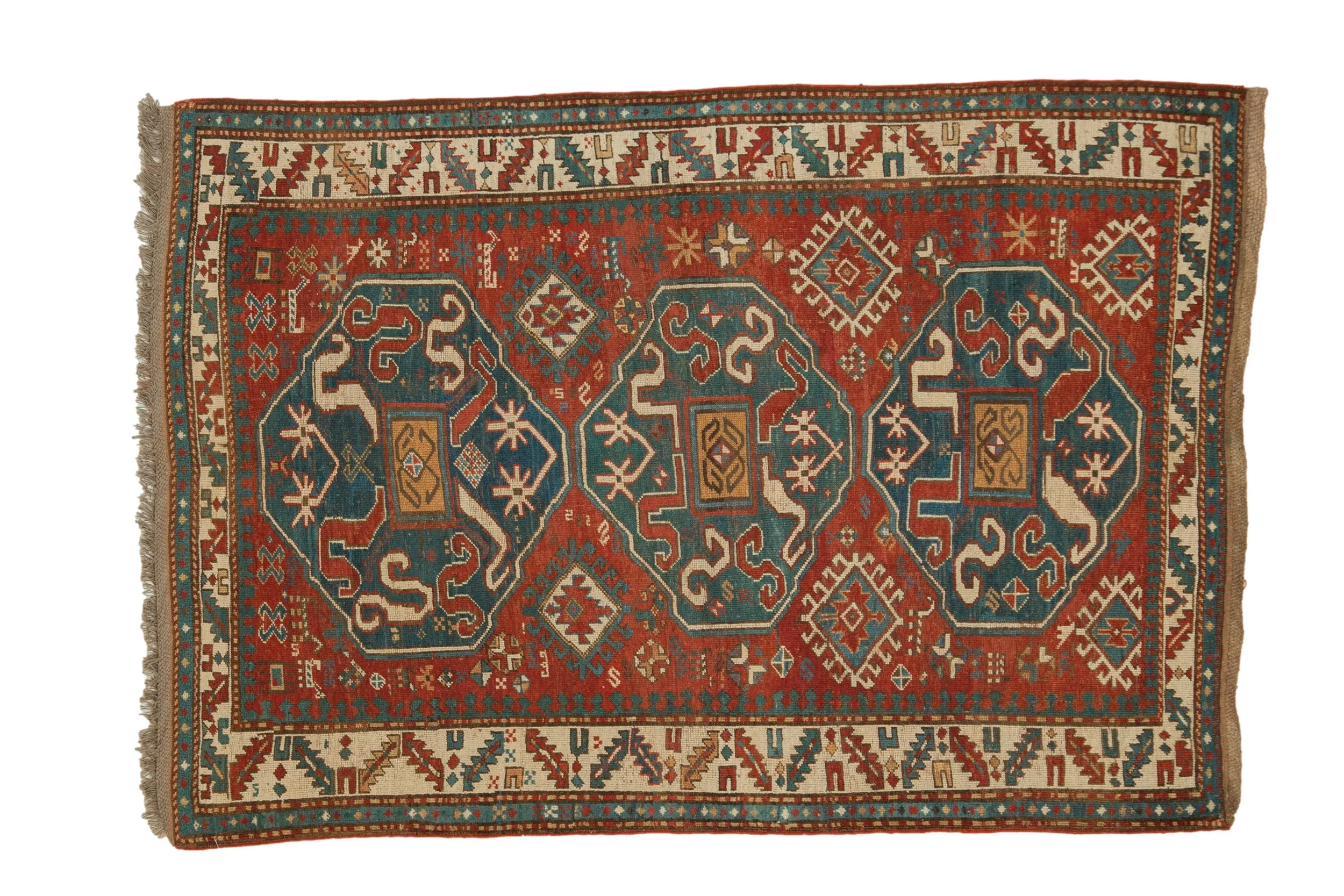 5x7.5 Antique Kazak Rug