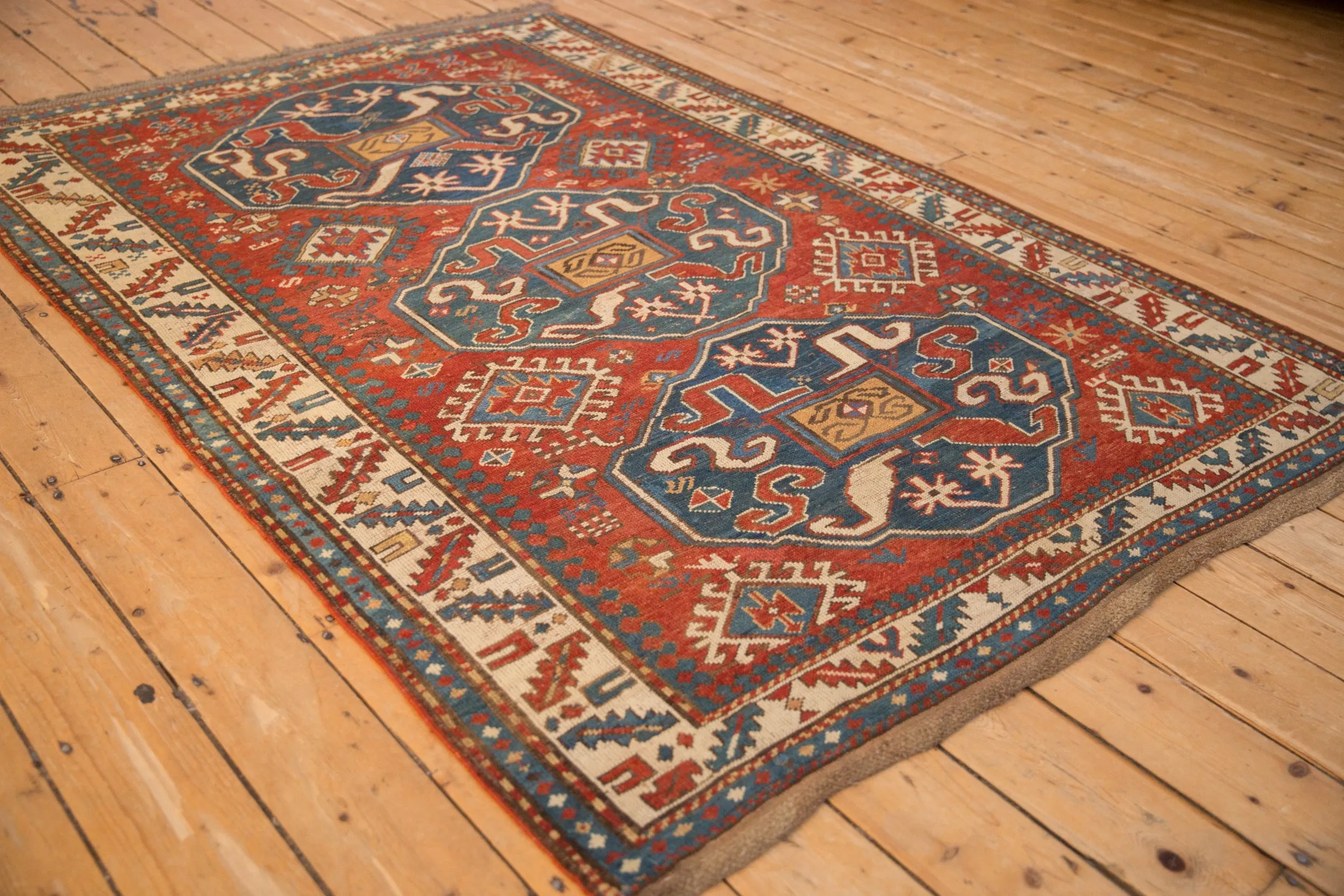 5x7.5 Antique Kazak Rug