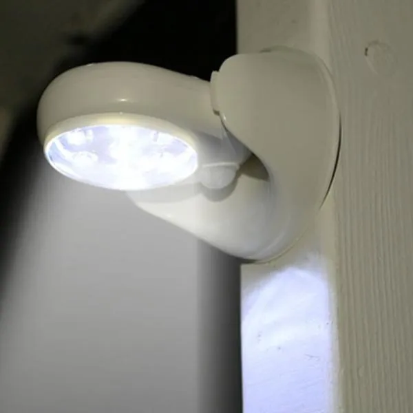 7-LED Motion-Activated Weather-Resistant Cordless Light