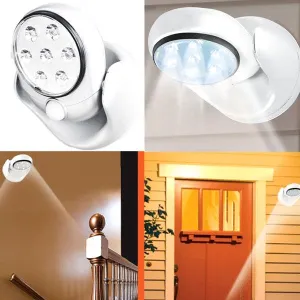 7-LED Motion-Activated Weather-Resistant Cordless Light