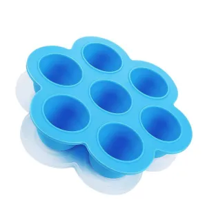 Aag Silicone Egg Bites Molds for Instant Pot Accessories,Food Freezer Trays Ice Cube Trays Reusable Food Storage Containers With Lid,Fits Instant Pot 5,6,8 qt Pressure Cooker,BPA Free, FDA Approved