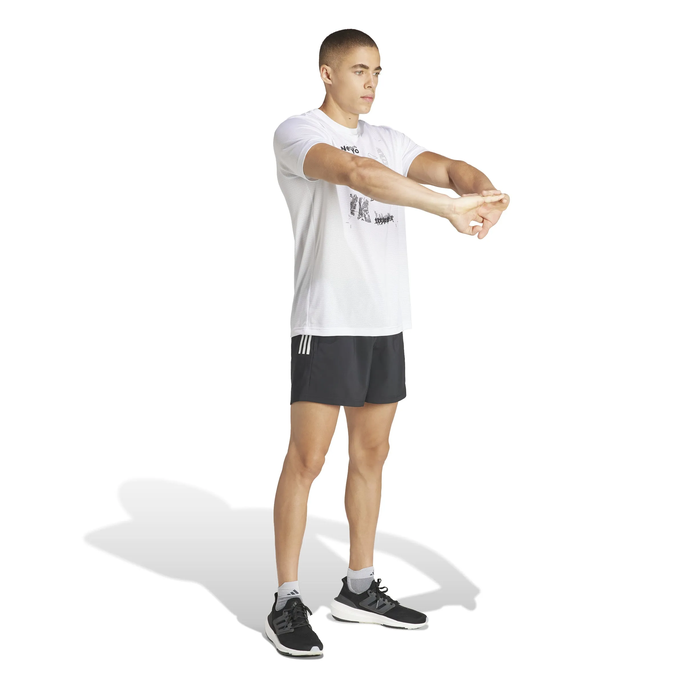 adidas Own The Run 11 Inch Mens Shorts