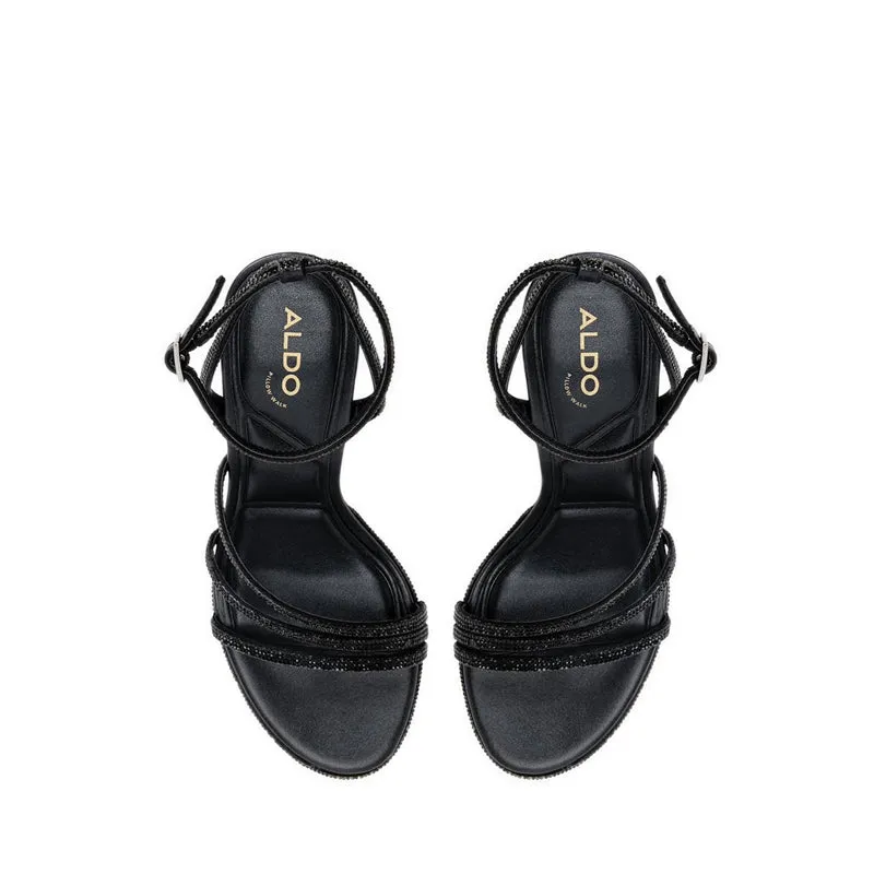 Aldo Chicglow Women Heeled Sandals - Black