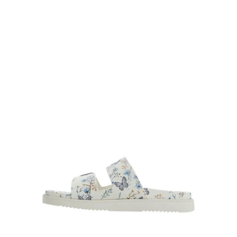ALESSIE FOOTBED SANDALS - MULTI