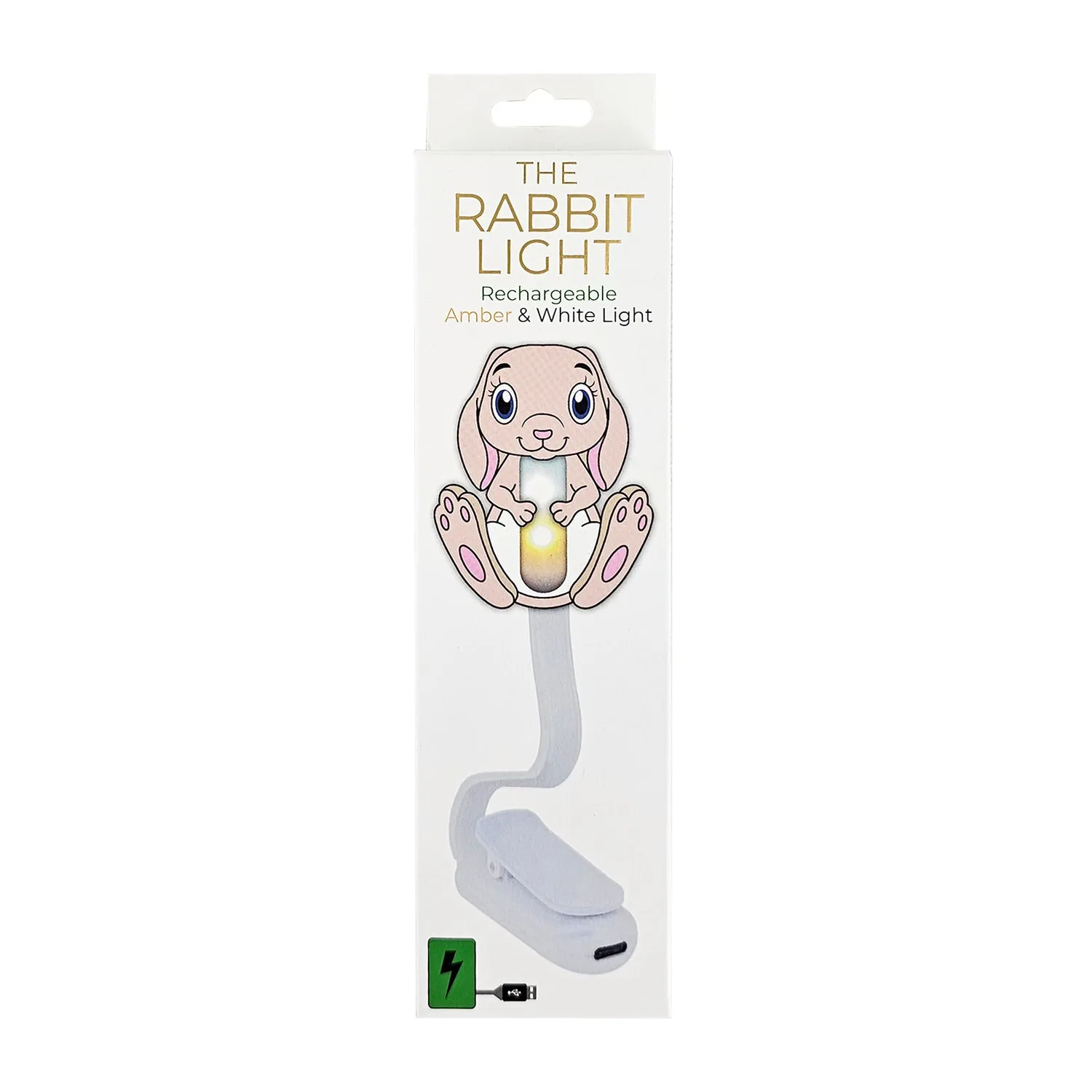 Animal Book Light Rechargeable - Rabbit (New)