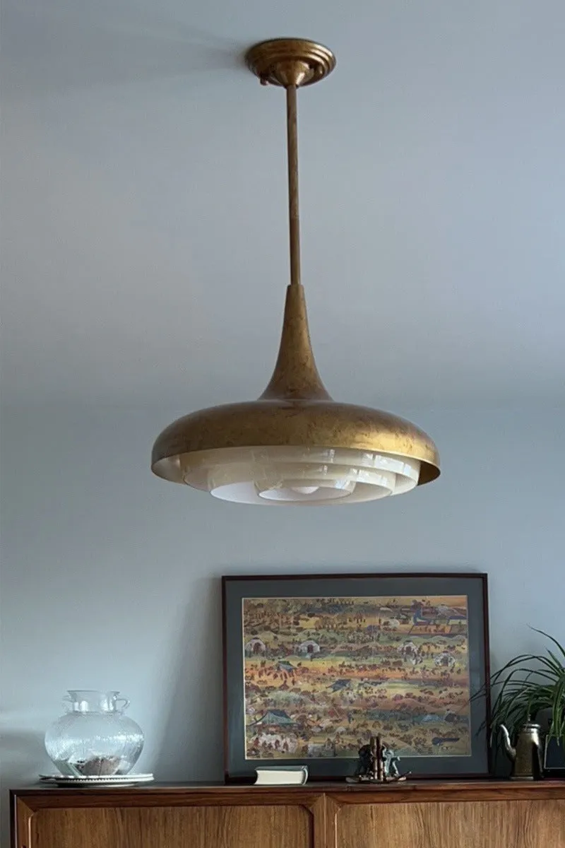Antique Copper Pendant Light