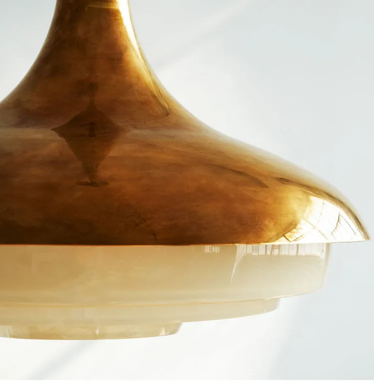 Antique Copper Pendant Light