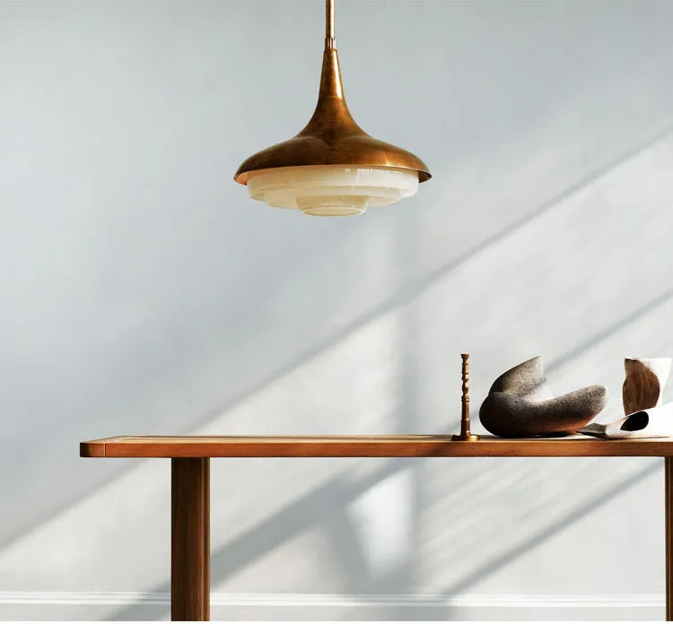Antique Copper Pendant Light