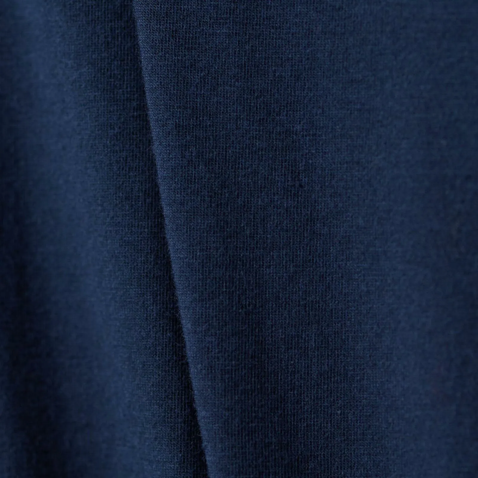 AnyBody Cozy Knit Long Sleeve Jumpsuit Navy Small