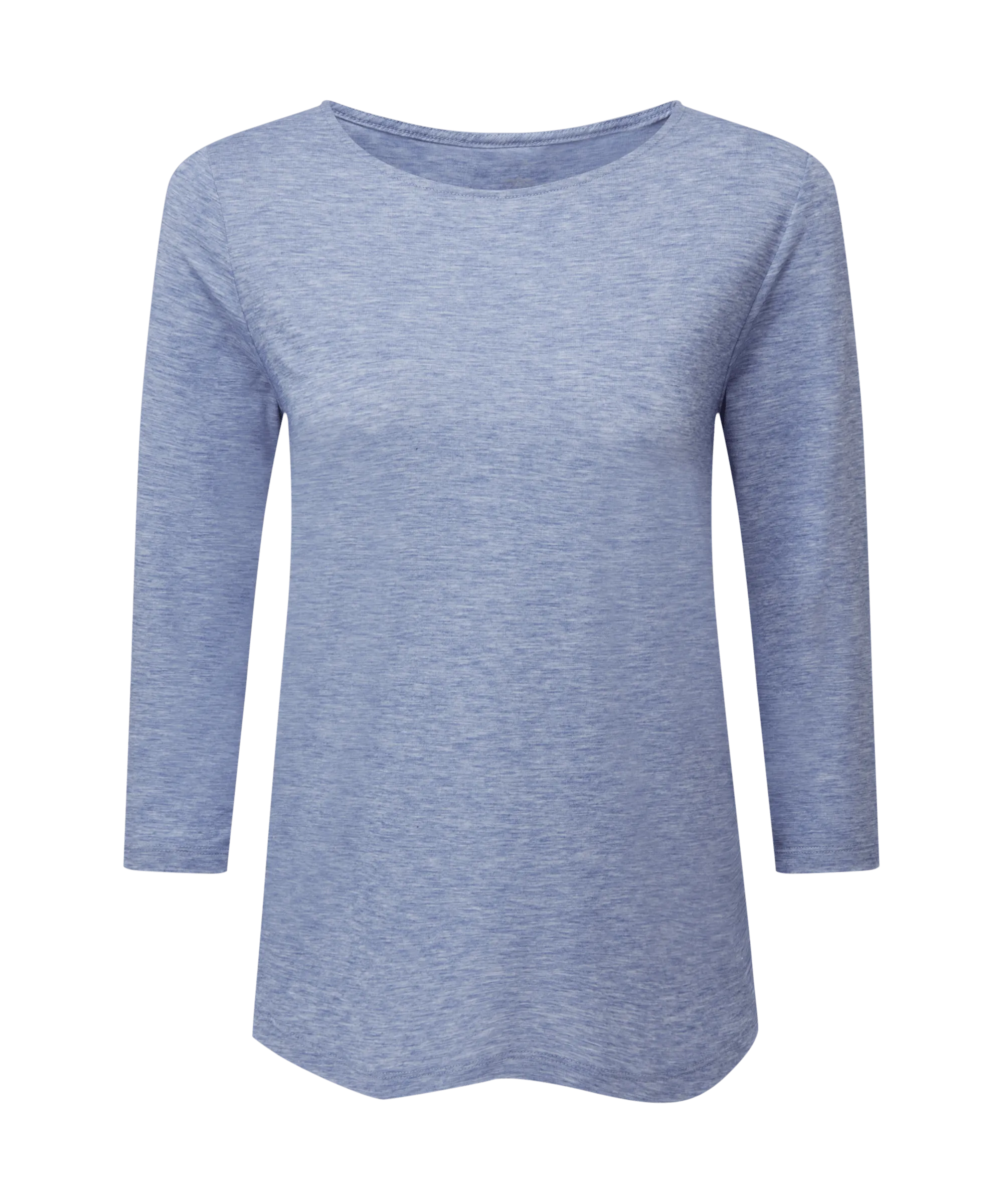 Asha 3/4 Sleeve Top - Seaport Blue