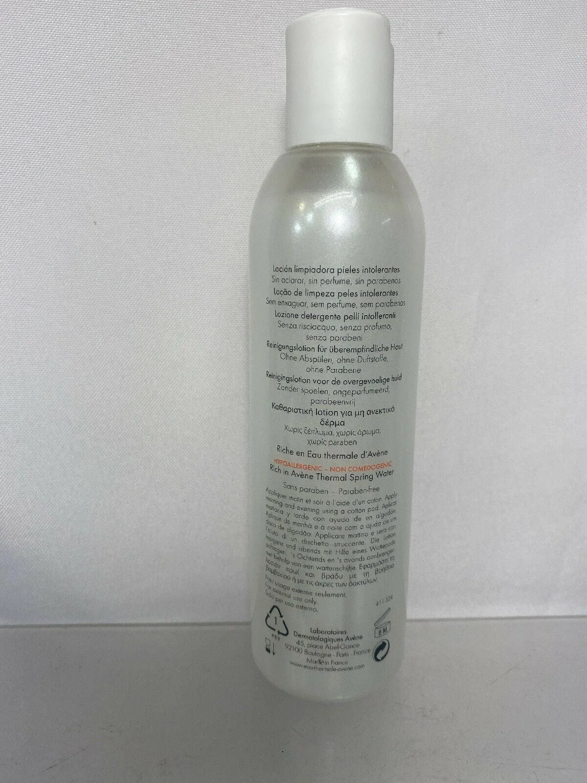Avene Eau Thermale Extremely Gentle Cleanser Lotion 200 ml 6.76 oz 3/22