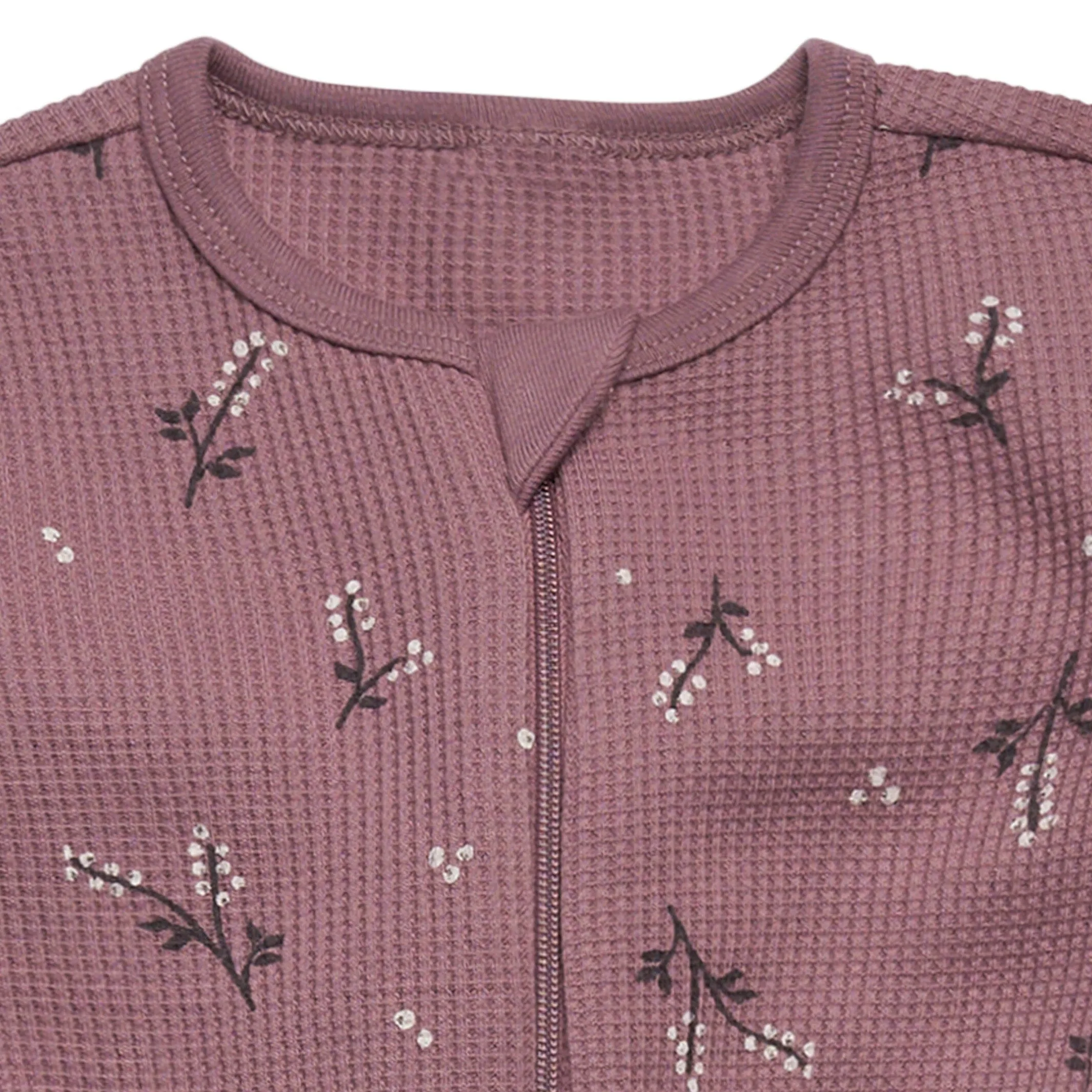 Baby Girls Grape Vines Waffle Sleep 'N Play