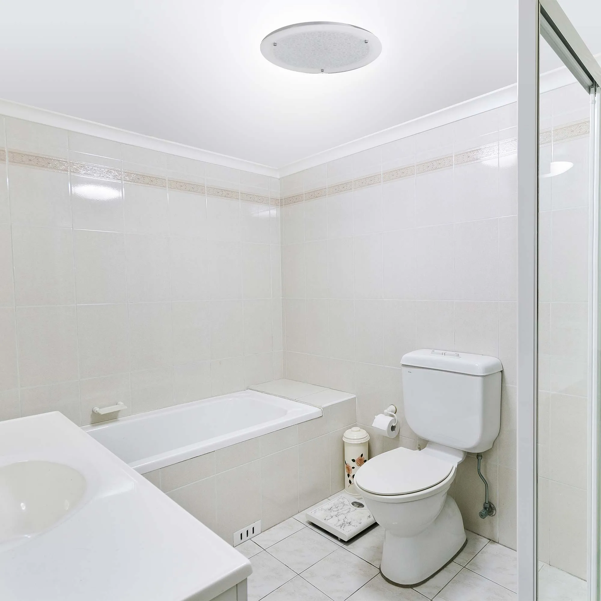 Barbican Small and Large Flush Fitting LED Light