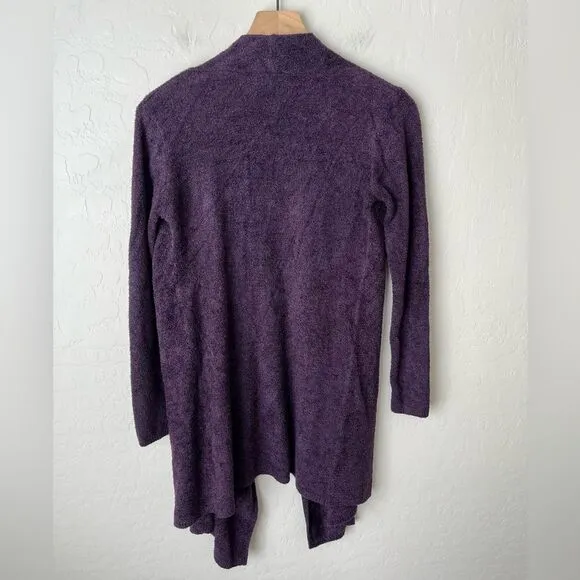 Barefoot Dreams Bamboo Chic Lite Calypso Amethyst Cardigan Sweater