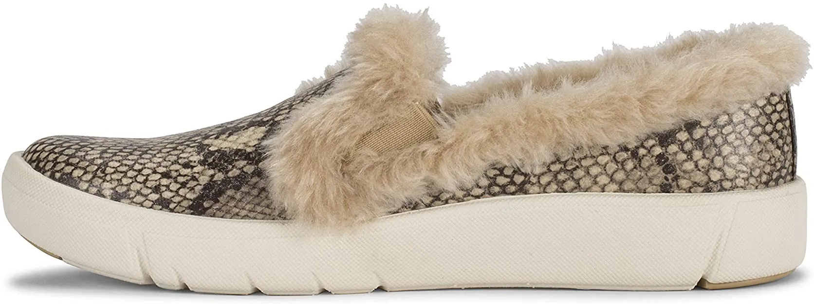 BareTraps Bunny Women's Flats & Oxfords Natural Snake Microfiber Size 8 M (BT27889)