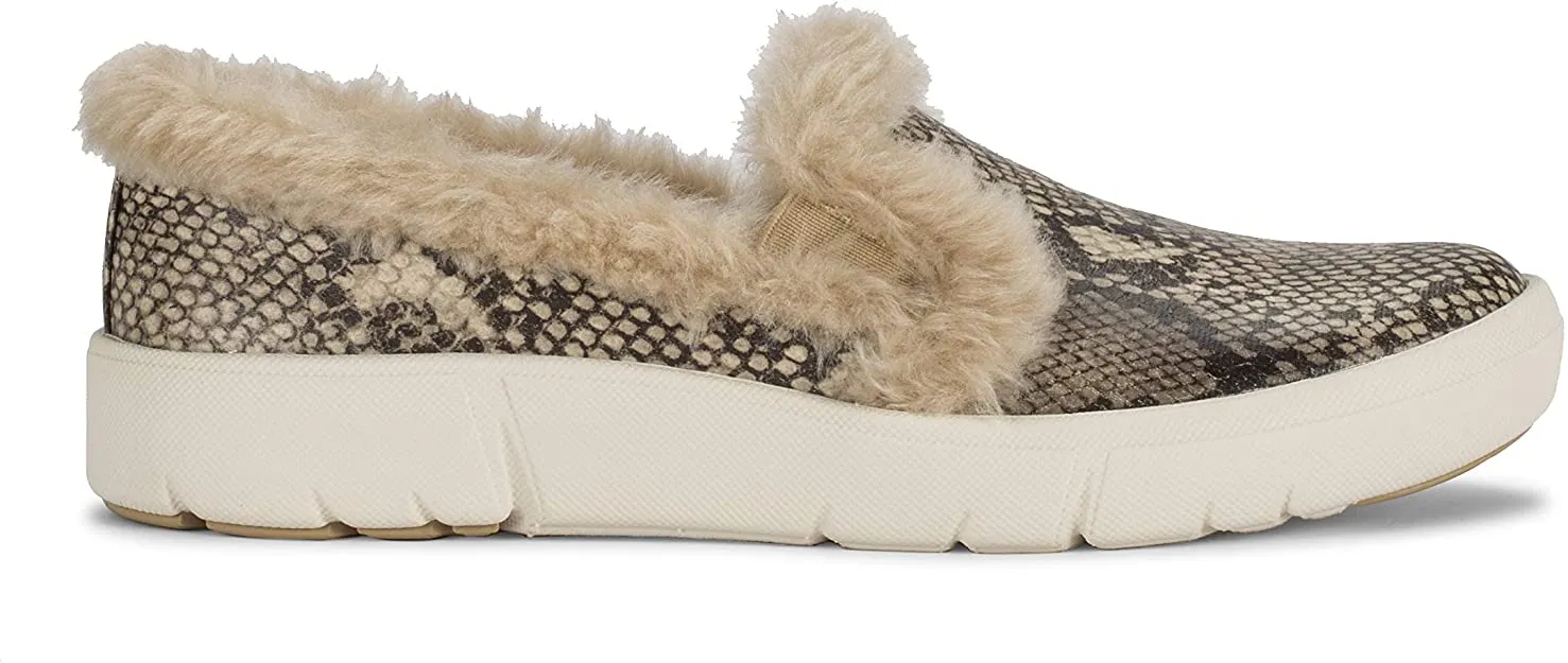 BareTraps Bunny Women's Flats & Oxfords Natural Snake Microfiber Size 8 M (BT27889)