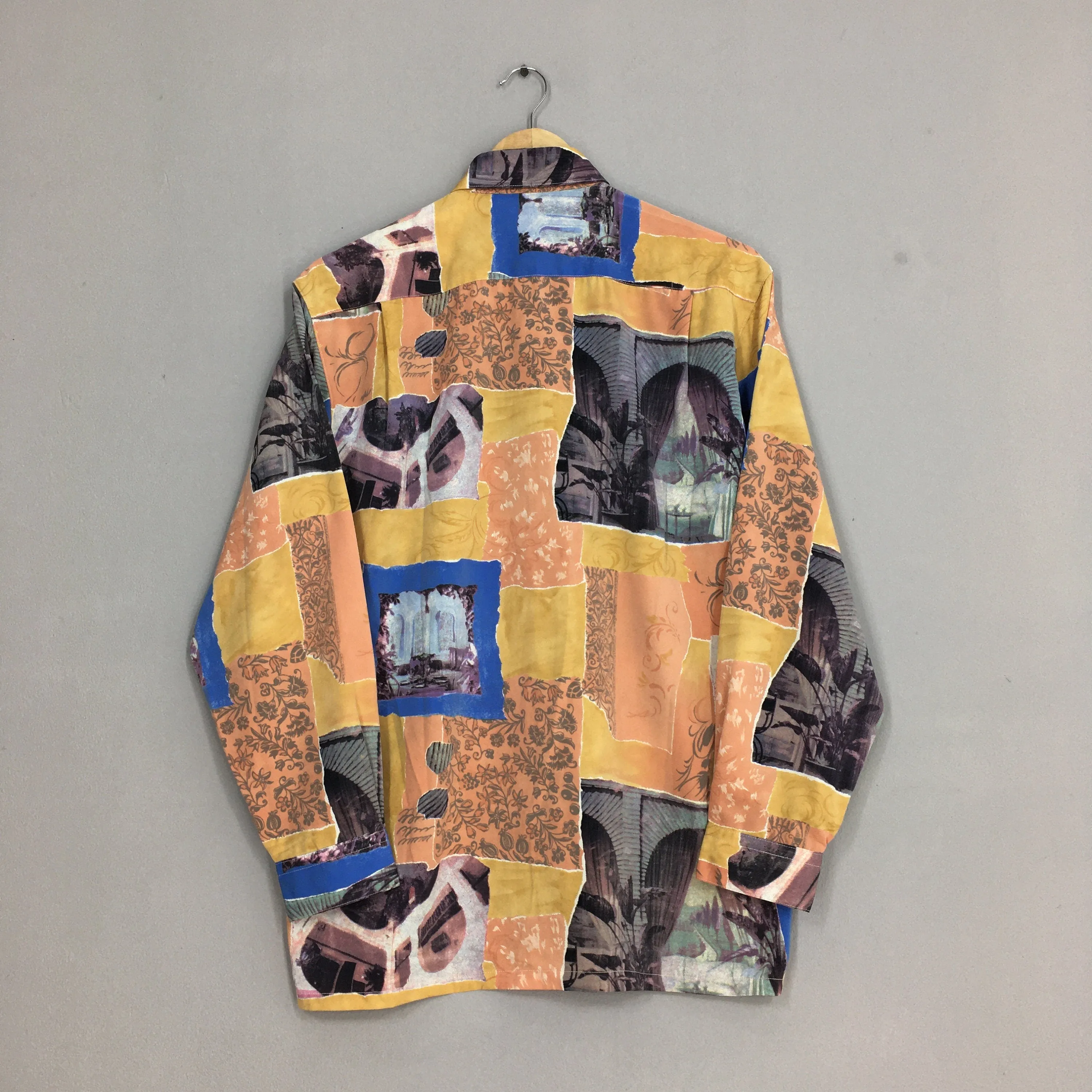 Baroque Monument Building Abstract Casual Shirt