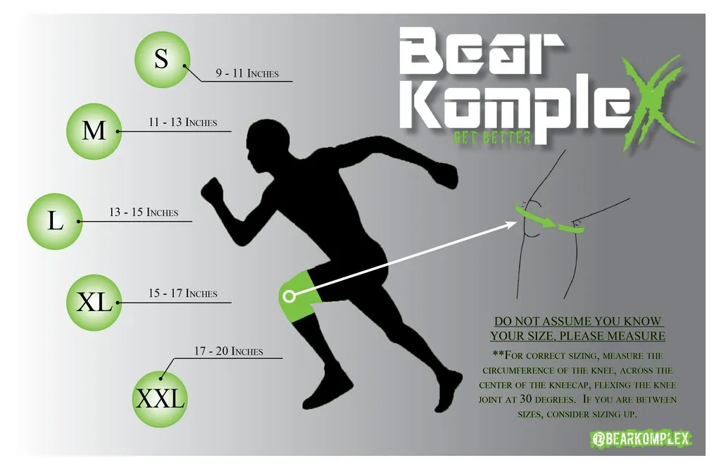 Bear KompleX Knee Sleeves Black