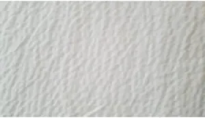 Bed Topper: Crinkle White 100% Polyester White Crinkle Weave - 140 GSM (12 / Case)