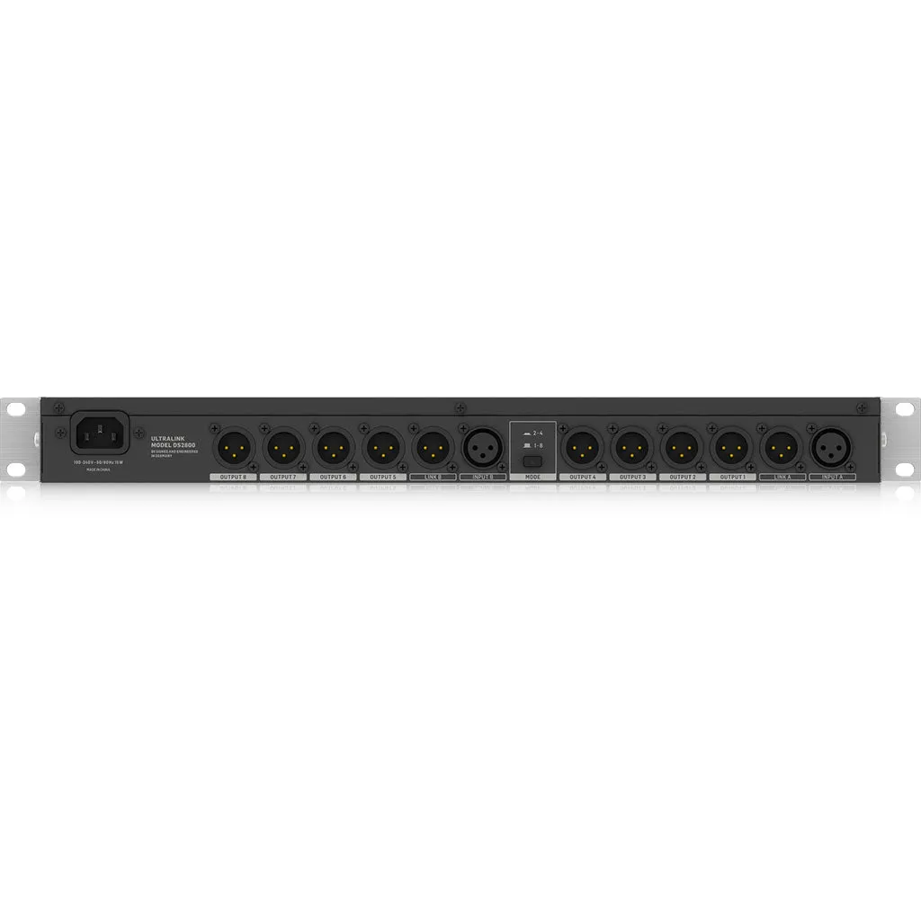 Behringer DS2800 2 In 8 Out Distribution Splitter