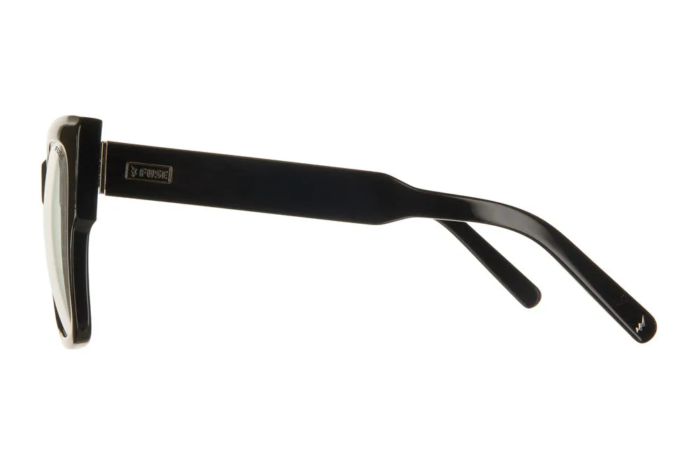 Blue Light Amelia | Gloss Black