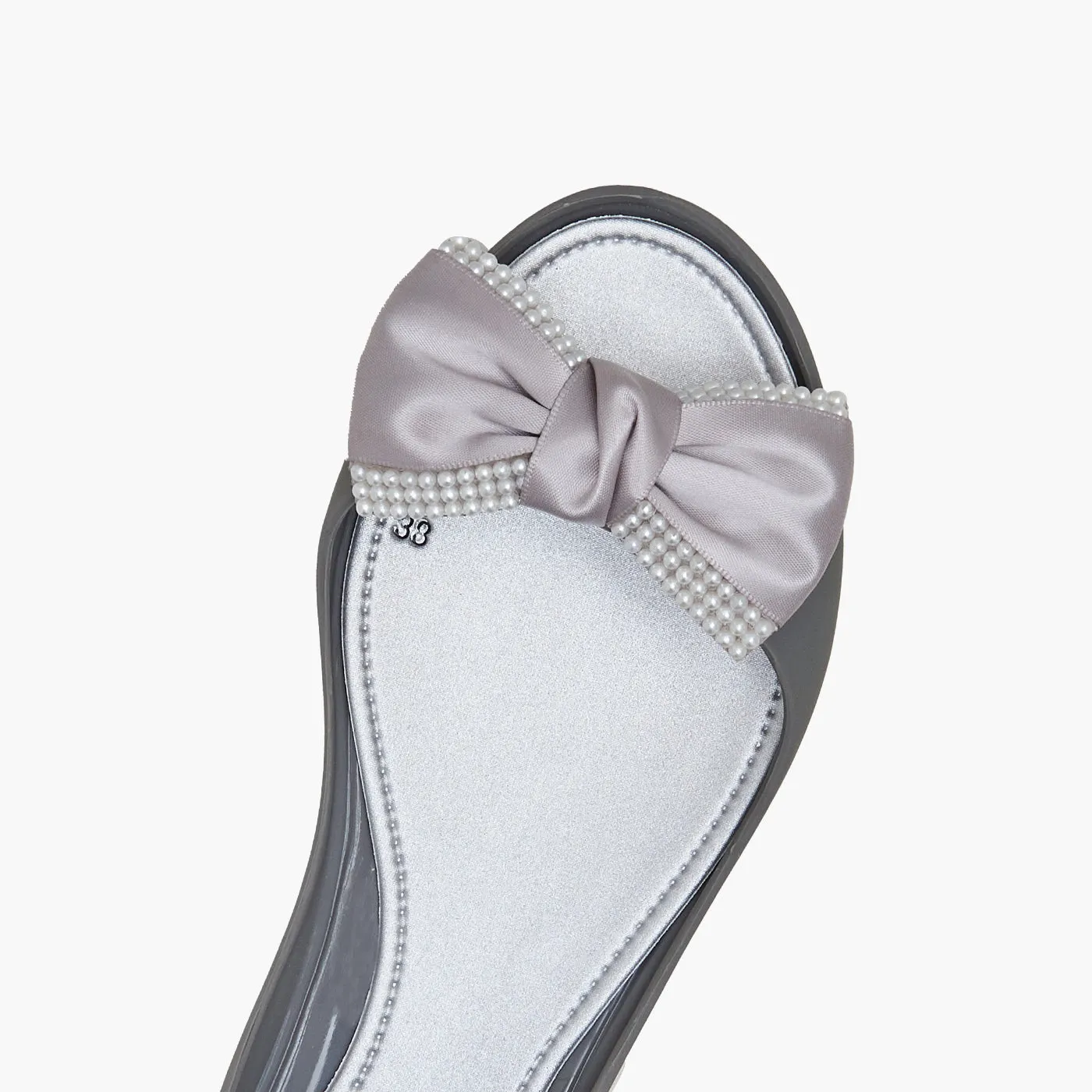 Bow Embellished Sandals