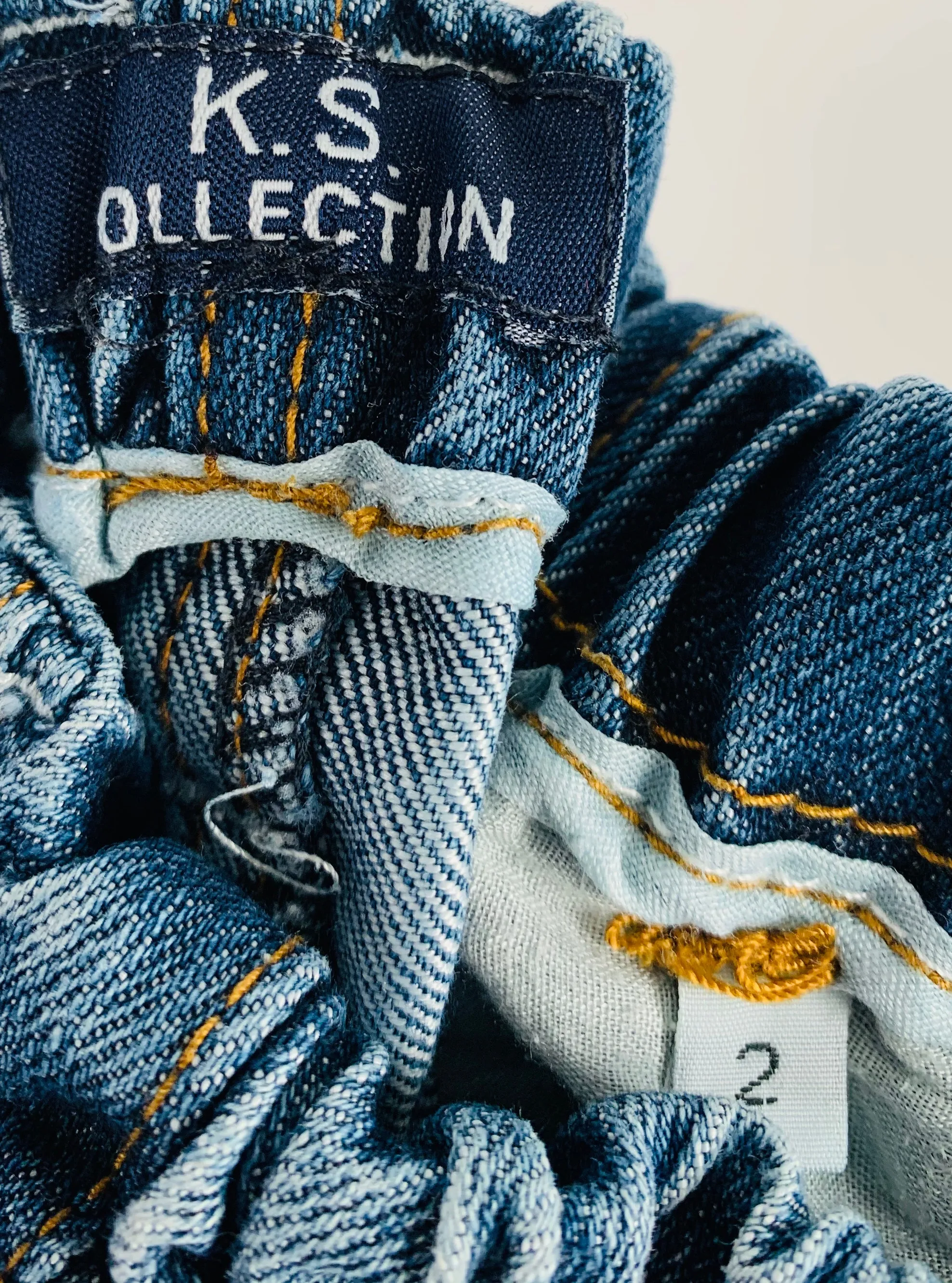 BOY SIZE 2 YEARS - K.S. COLLECTION, Straight / Loose Fit Jeans EUC B48