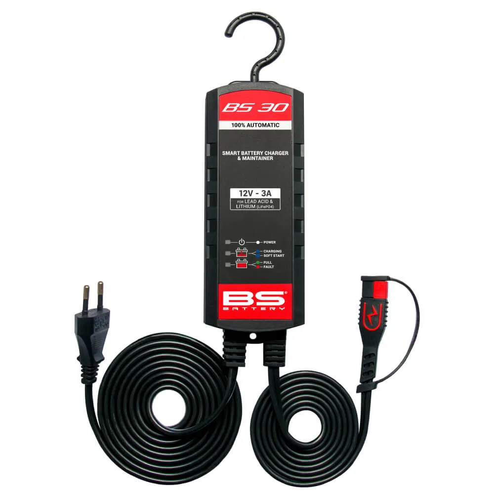 BS Battery BS 30 Smart Battery Charger & Maintainer