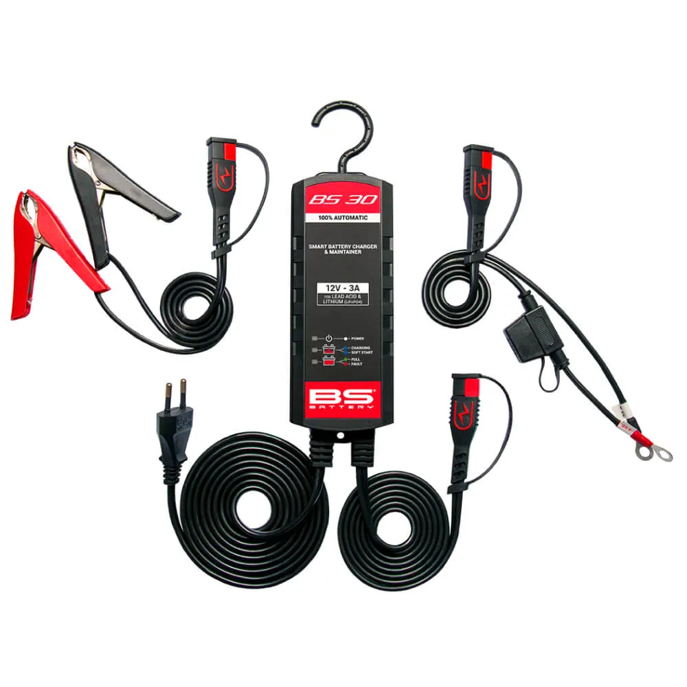 BS Battery BS 30 Smart Battery Charger & Maintainer