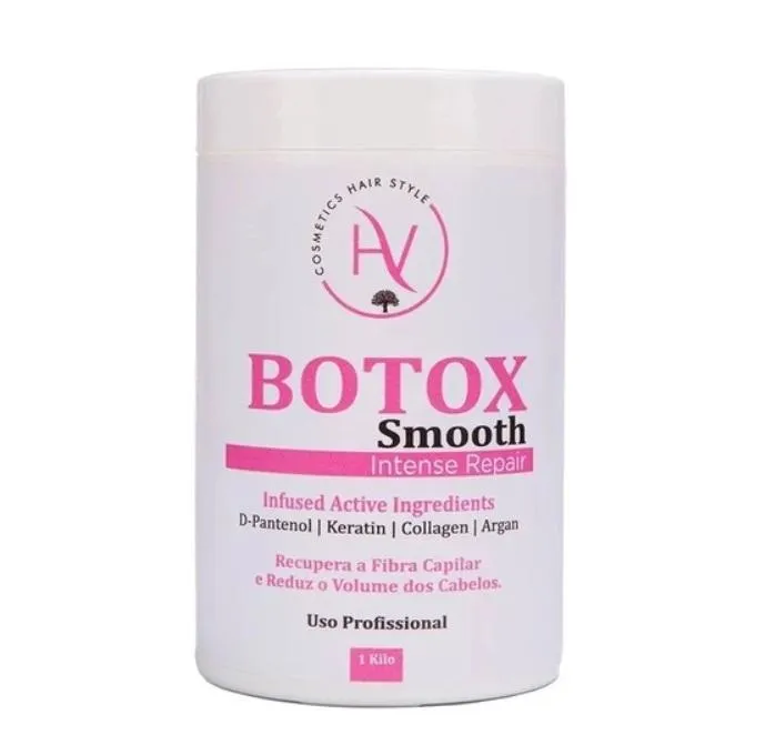 Btox Smooth Intense Fiber Repair Volume Reducer Cream 1Kg - HV Cosmetics
