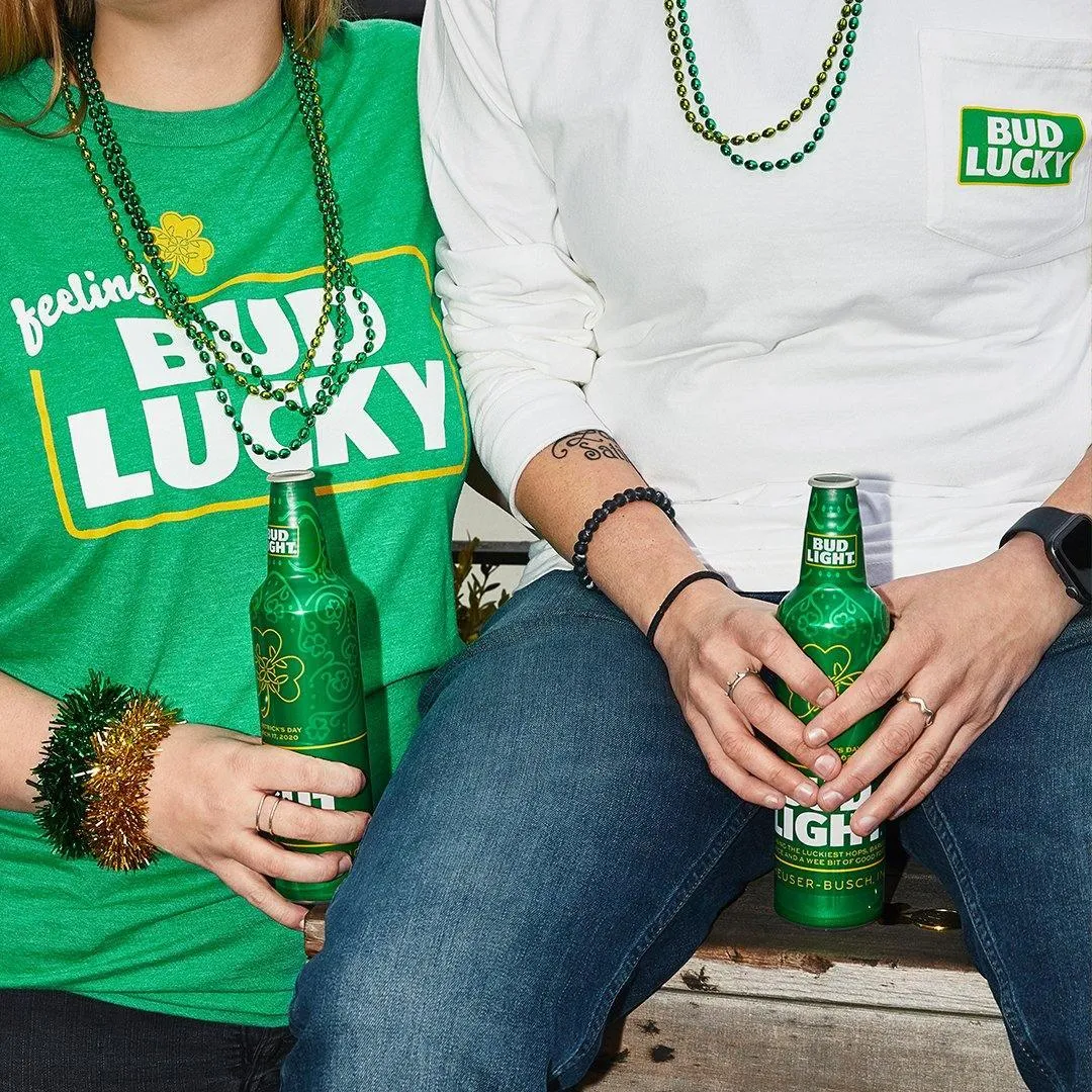 Bud Light Bud Lucky Long Sleeve T Shirt