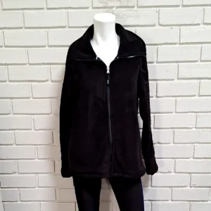 Calvin Klein Performace Black Zip-Up Fleece Jacket. Size Medium NWT