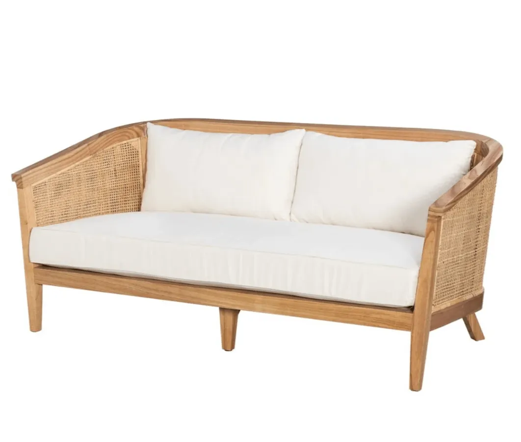 Catalina Woven Settee - Natural