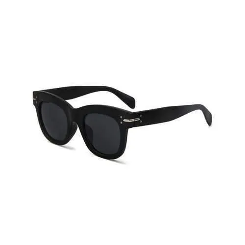 Chic Matte Black Sunglasses For Women - Black