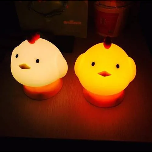 Chick OLED Night night - Chargeable & Food grade silicone shell