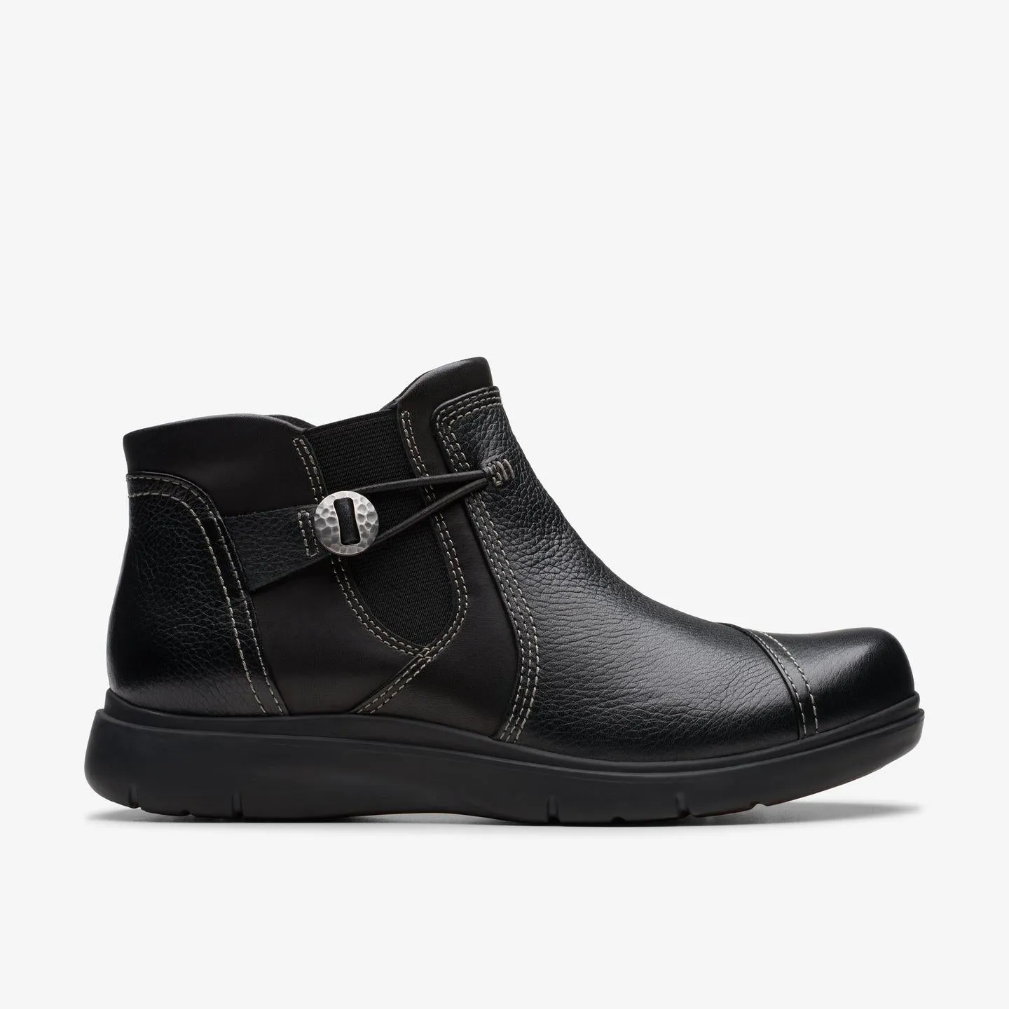 Clarks Certina Joy Boot in Red & Black