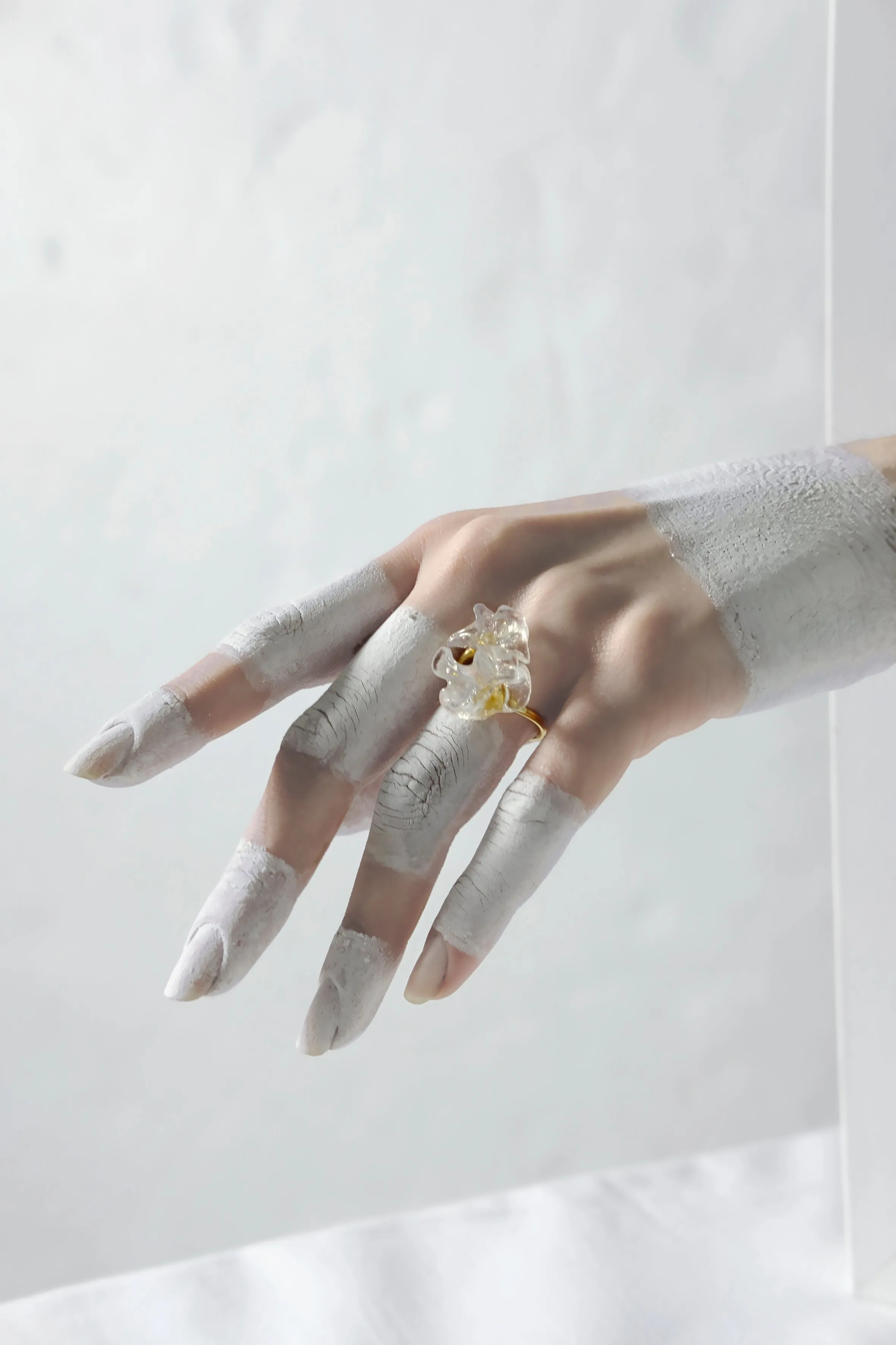 Clear Blossom Ring