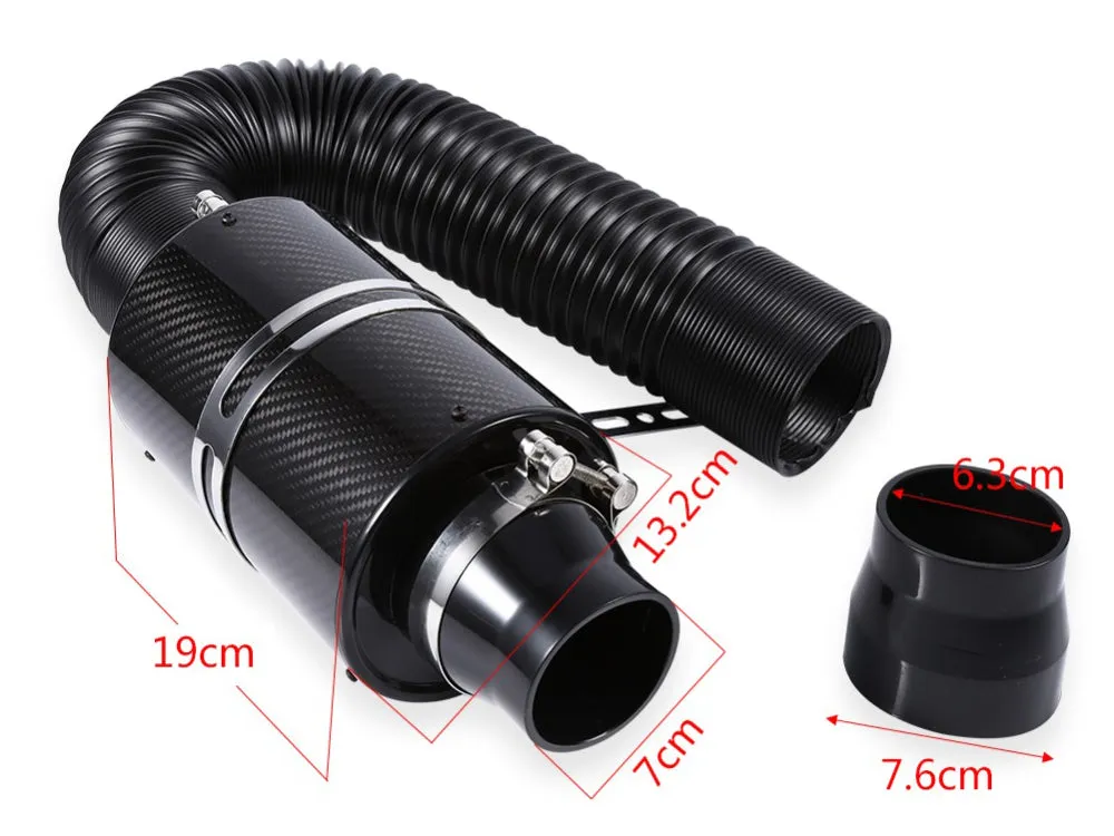 Cold Feed Induction & Carbon Fibre Air Filter Box Kit