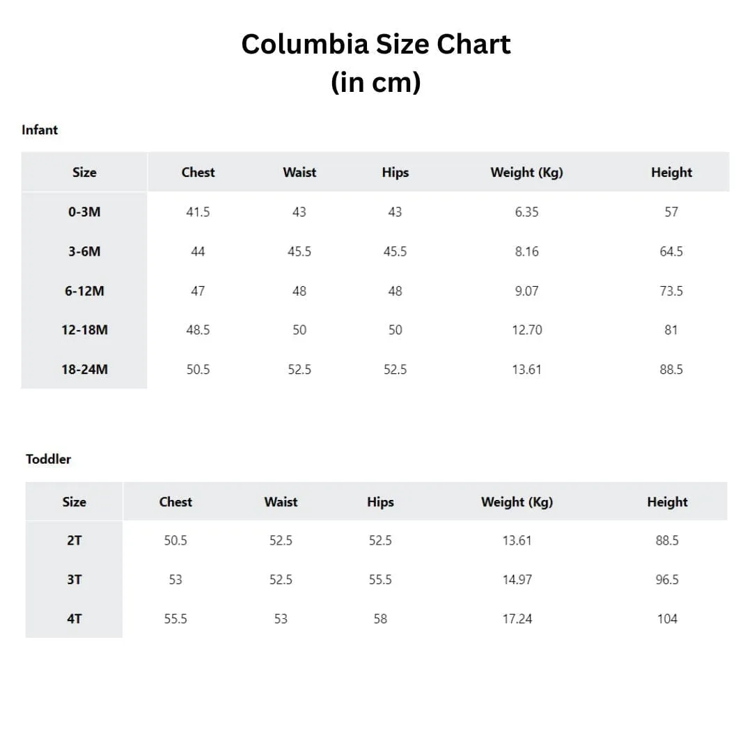 Columbia Infant Snowtop II Bunting - Black Madras