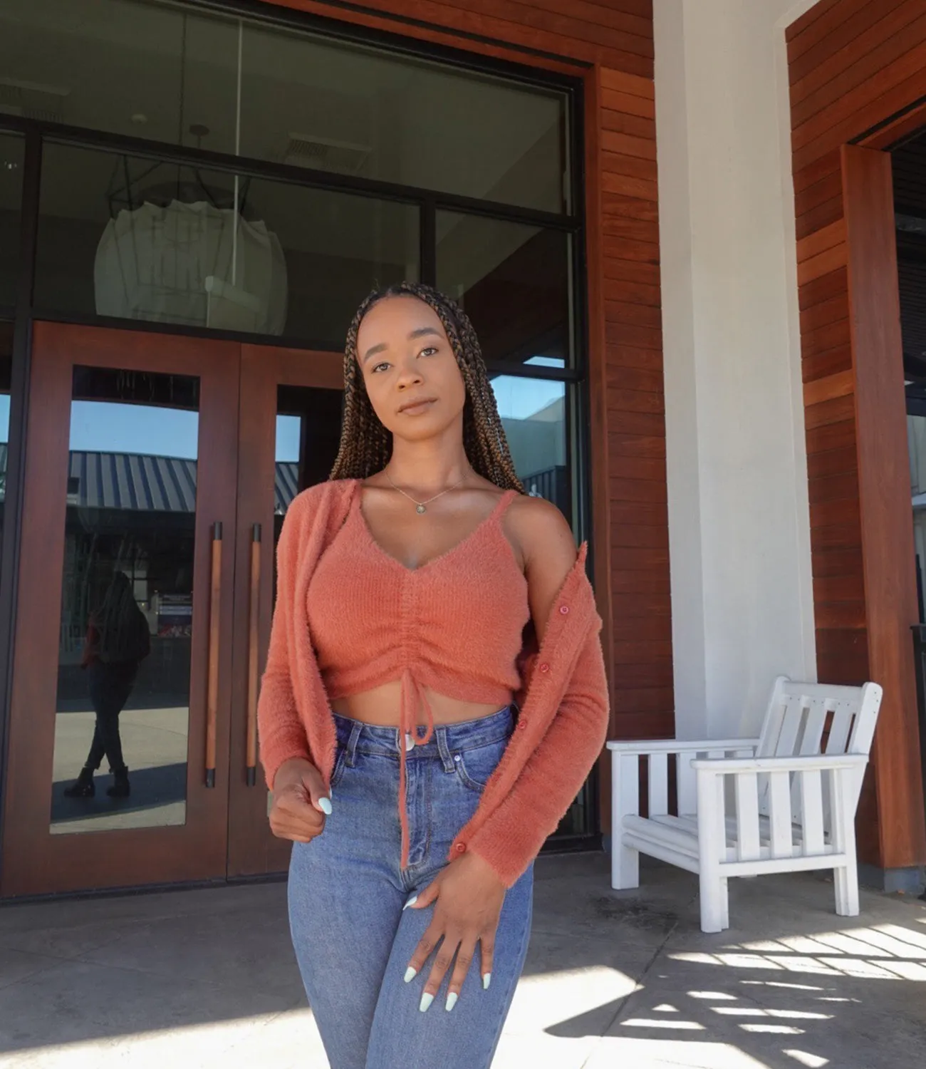 Cozy Up Fuzzy 2Pc Set(Rust)